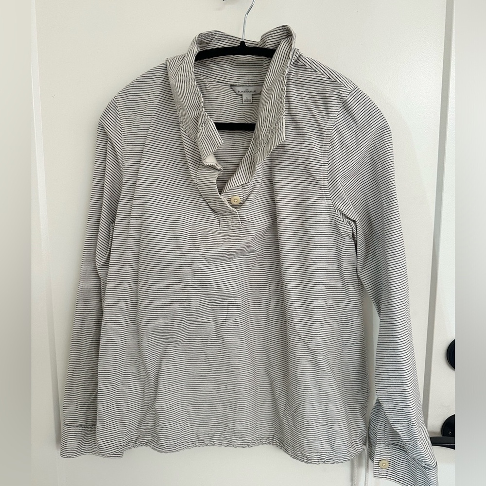 L.L. Bean sailcloth popover